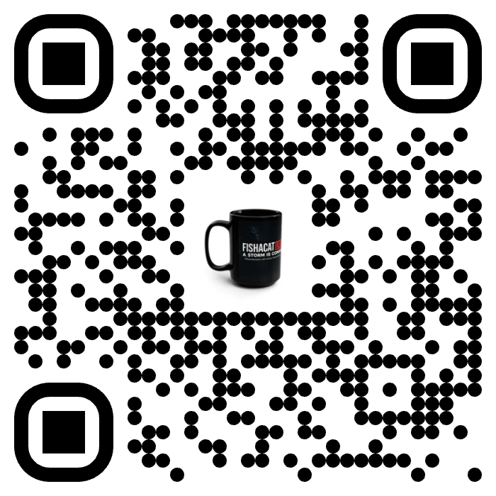 Scan to support FishaCat Live on Buy Me a Coffee